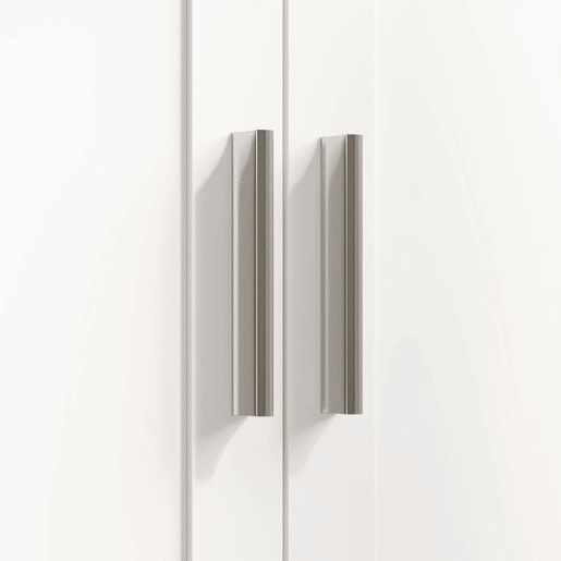 HOMCOM Mesa de Costura Dobrável com 6 Rodas Móvel para Máquina de Costura com 20 Pinos para Fios 4 Compartimentos Prateleira Armário de Costura para Estúdio Sala 160x40x81,5 cm Branco