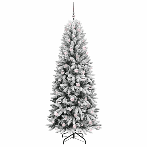 Árvore de Natal - Pinheiro de Natal Artificial com 300 LEDs Branco 78 x 78 x 210 cm