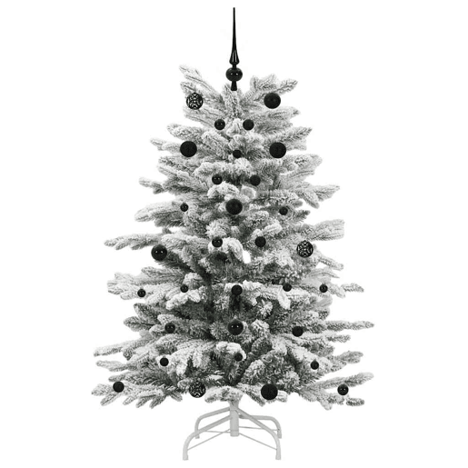 Árvore de Natal - Pinheiro de Natal Articulada Artificial Branco 150 cm PE e PVC