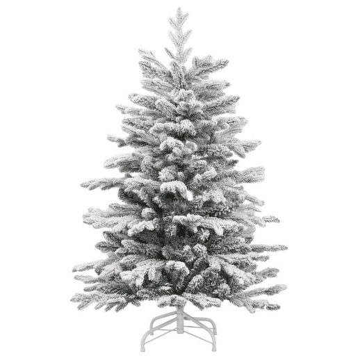 Árvore de Natal - Pinheiro de Natal Articulada Artificial Branco 150 cm PE e PVC
