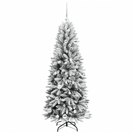 Árvore de Natal - Pinheiro de Natal Artificial com 150 LEDs Branco 63 x 63 x 150 cm