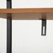 Max Home - Estantería 5 estantes acero y madera Max Home - Estantería 5 estantes acero y madera Negro/ Madera