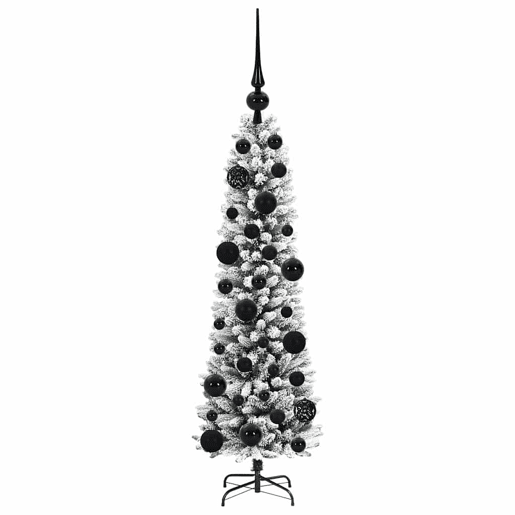 Árvore de Natal - Pinheiro de Natal Artificial com 150 LEDs Verde e branco 120 cm