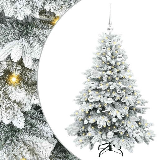 Árvore de Natal - Pinheiro de Natal Artificial com 150 LEDs Verde 120 cm PE e PVC Árvore de Natal - Pinheiro de Natal Artificial com 150 LEDs Verde 120 cm PE e PVC