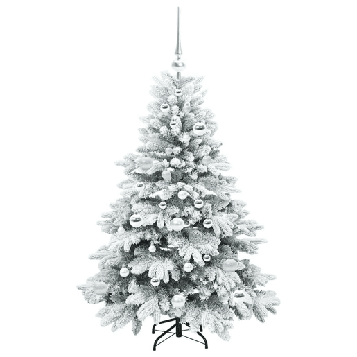 Árvore de Natal - Pinheiro de Natal Artificial com 150 LEDs Verde 120 cm PE e PVC Árvore de Natal - Pinheiro de Natal Artificial com 150 LEDs Verde 120 cm PE e PVC