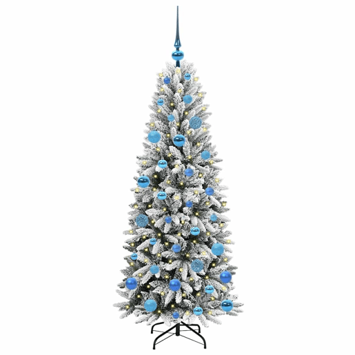 Árvore de Natal - Pinheiro de Natal Artificial com 150 LEDs Branco 63 x 63 x 150 cm
