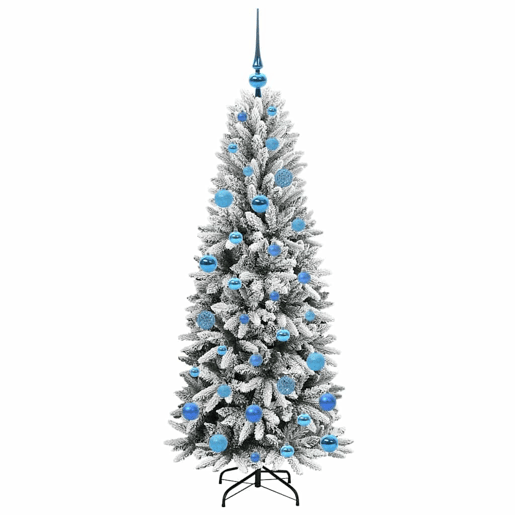 Árvore de Natal - Pinheiro de Natal Artificial com 150 LEDs Branco 63 x 63 x 150 cm