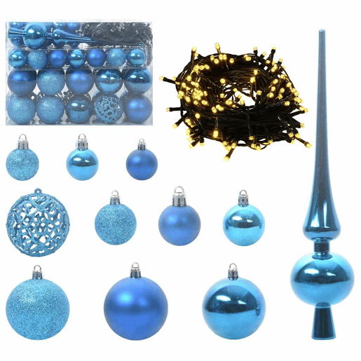 Árvore de Natal - Pinheiro de Natal Artificial com 150 LEDs Branco 63 x 63 x 150 cm