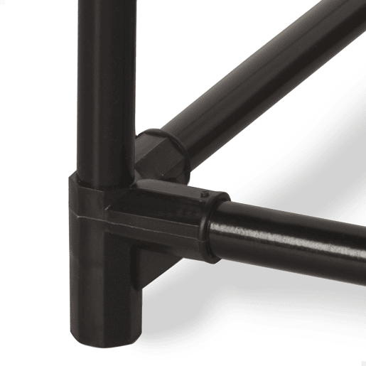 Max Home Roupeiro de tecido Roupeiro 1 varão para cabides 70x46x148 cm preto