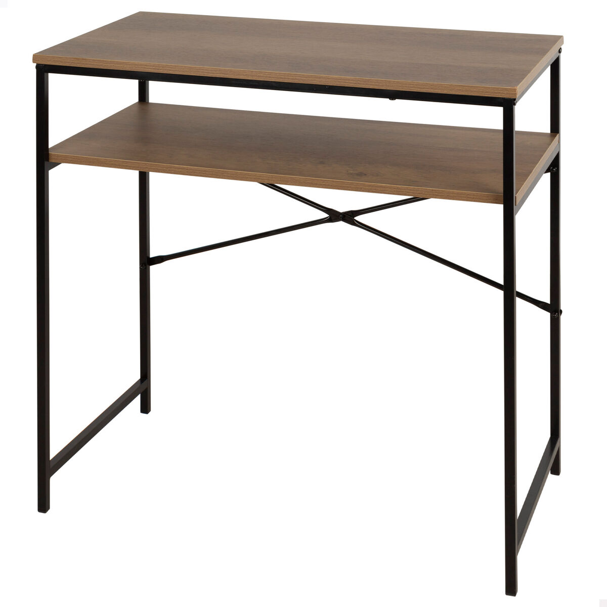 Max Home - Mesa escritorio rectangular estilo industrial 77x40