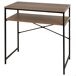 Max Home - Mesa escritorio rectangular estilo industrial 77x40 Max Home - Mesa escritorio rectangular estilo industrial 77x40 Negro/ Madera