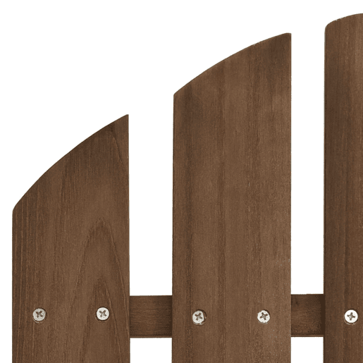 Cadeiras jardim - Cadeiras exterior Adirondack + mesa centro madeira abeto castanho Cadeiras jardim - Cadeiras exterior Adirondack + mesa centro madeira abeto castanho