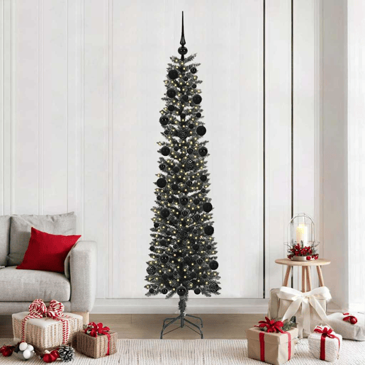 Árvore de Natal - Pinheiro de Natal Artificial com 300 LEDs Verde 58 x 58 x 210 cm