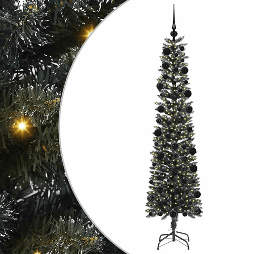 Árvore de Natal - Pinheiro de Natal Artificial com 300 LEDs Verde 58 x 58 x 210 cm