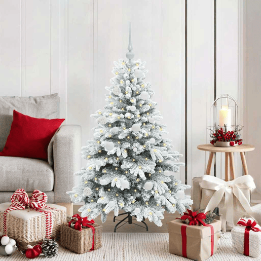 Árvore de Natal - Pinheiro de Natal Artificial com 150 LEDs Verde 120 cm PE e PVC Árvore de Natal - Pinheiro de Natal Artificial com 150 LEDs Verde 120 cm PE e PVC
