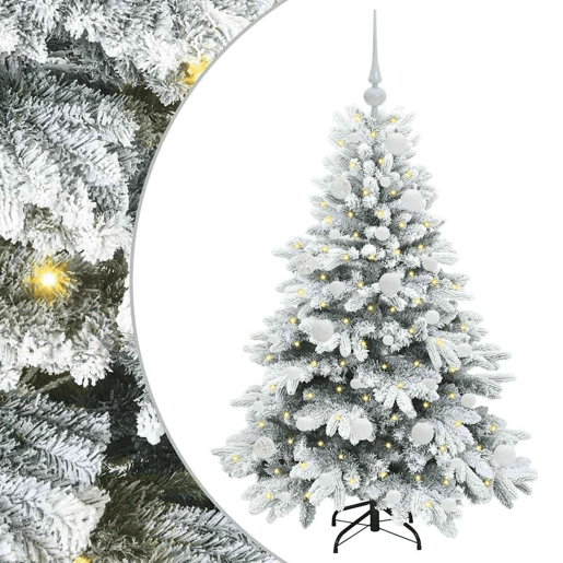 Árvore de Natal - Pinheiro de Natal Artificial com 150 LEDs Verde 120 cm PE e PVC Árvore de Natal - Pinheiro de Natal Artificial com 150 LEDs Verde 120 cm PE e PVC