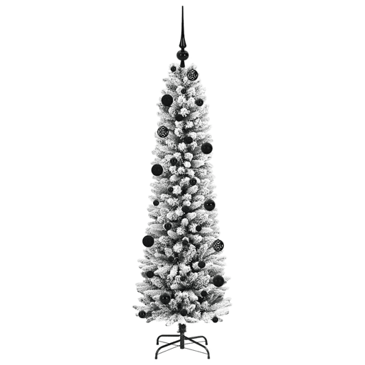 Árvore de Natal - Pinheiro de Natal Artificial com 150 LEDs Verde e branco 150 cm
