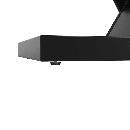 Mesa extensível telescópica 120-160*75 cm - Mesa de cozinha, design com padrão mármore preto