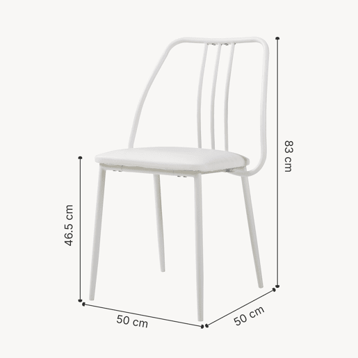 Conjunto de jantar Omso mesa de jantar 110 x 70 cm com 4 cadeiras cinzentobranco en.casa