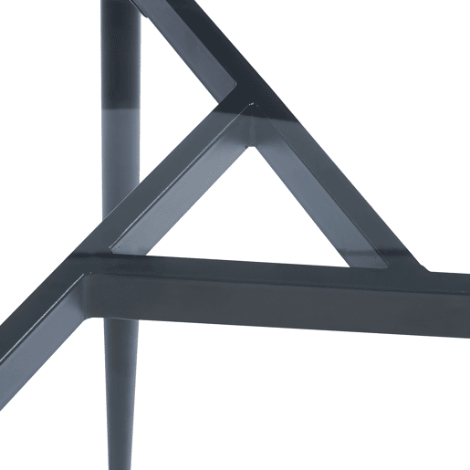Mesa de apoio Ulökantaa redondo vidro fumado Ø50x50 cm Cinzento en.casa