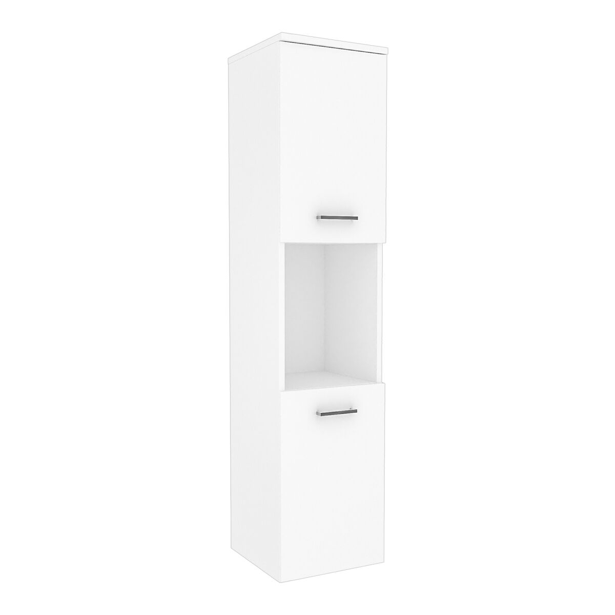 Armario alto para baño Krildihana [en.casa] 30 Blanco
