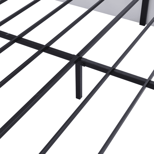 Cama de casal 160x200cm - com USB, relógio eletrónico, altifalante Bluetooth, luz LED, colchão integrado e 2 mesas de cabeceira - branco