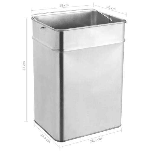 Cinzeiro de hotel lixeira 45 litros aço inox 02_0006064