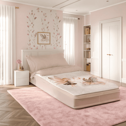 Naturals - Saco Nórdico Estampado Cama 90 - Infantil - Sem enchimento - Inclui 1 Fronha - 100% Algodão - ELIA