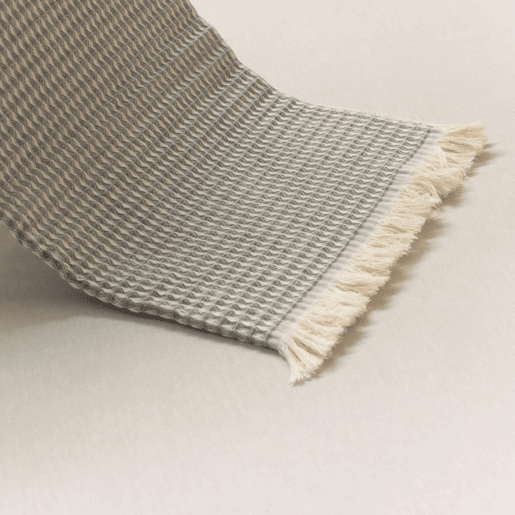 Naturals - Manta Ninho - 90% Algodão - 10% Poliéster - 140x190 cm - CINZA