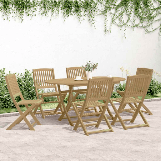 Cadeiras de jardim - Cadeiras de exterior dobráveis 6 pcs 48,5x57x90 cm acácia maciça Cadeiras de jardim - Cadeiras de exterior dobráveis 6 pcs 48,5x57x90 cm acácia maciça