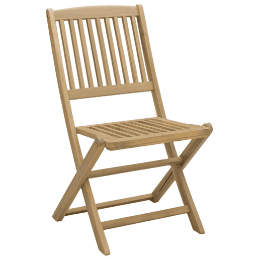 Cadeiras de jardim - Cadeiras de exterior dobráveis 6 pcs 48,5x57x90 cm acácia maciça Cadeiras de jardim - Cadeiras de exterior dobráveis 6 pcs 48,5x57x90 cm acácia maciça