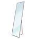 Espejo de Pie Metal Square Edge con Soporte Suelo 40x5 Espejo de Pie Metal Square Edge con Soporte Suelo 40x5 Negro