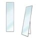 Espejo de Pie Metal Square Edge con Soporte Suelo 40x5 Espejo de Pie Metal Square Edge con Soporte Suelo 40x5 Negro