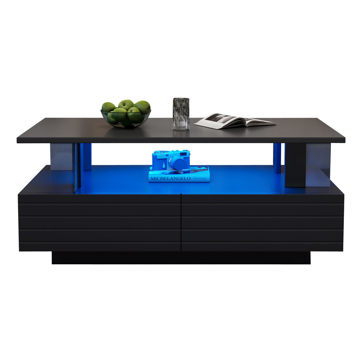 Mesa de centro de acrílico 100x50