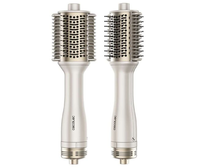 Cecotec cepillo de aire placas calefactoras air drybold. 1200w, seca, alisa, moldea, da volumen y desenreda, generador de iones