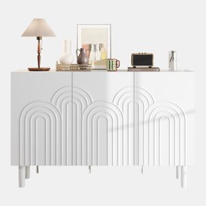 Aparador de mdf com 3 portas,branco