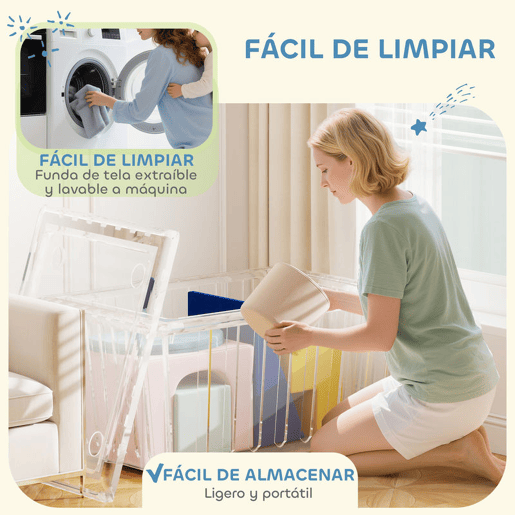 AIYAPLAY Conjunto de 8 Blocos de Espuma para Crianças Blocos de Psicomotricidade com Capas de Veludo Laváveis Conjunto de Escalada Interior para Escalar e Rastejar Multicor
