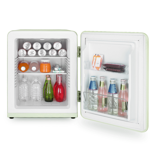 Minibar Vintage WEISS7 31L Verde Pastel