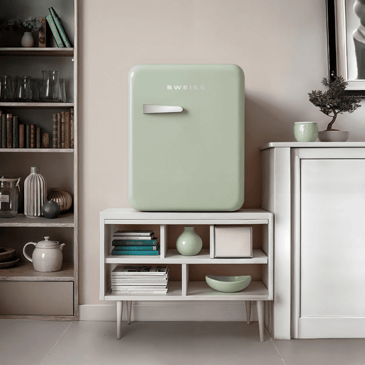 Minibar Vintage WEISS7 31L Verde Pastel