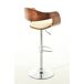 Taburete de bar de diseño moderno con reposapiés asiento Taburete de bar de diseño moderno con reposapiés asiento Marrón Claro