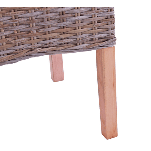 Conjunto de 2 cadeiras de jantar Kubu em rattan design rústico rattan marrom 04_0000178