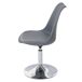 Juego sillas comedor regulables altura con asientos giratorio Juego sillas comedor regulables altura con asientos giratorio Gris