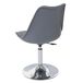 Juego sillas comedor regulables altura con asientos giratorio Juego sillas comedor regulables altura con asientos giratorio Gris