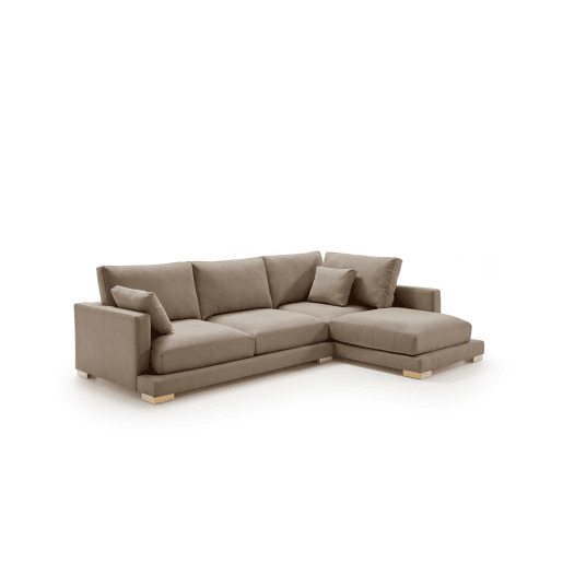 Chaise Longue Nordic Grand Class Marrom (lado esquerdo)