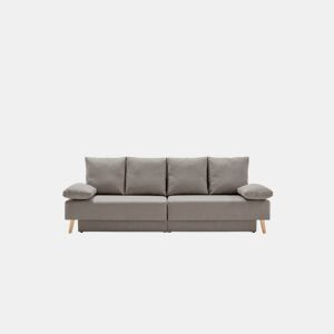 Chaise longue Signature, sofá-cama conversível cinza