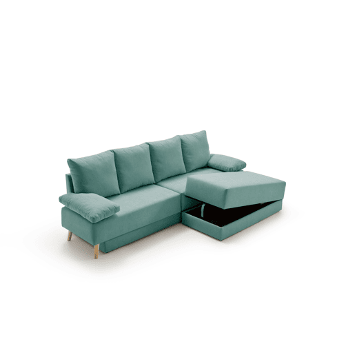 Sofá-cama conversível Turquoise Signature Chaiselongue