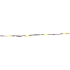 Luz solar LED recarregável com controle remoto, branco quente, 13 modos, temporizador e cabo de 3 m