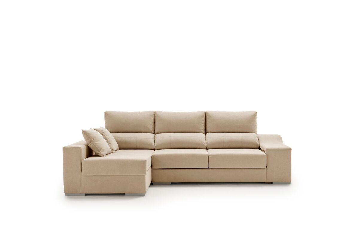Sofa Chaiselongue con pufs y arcón Amatista 225 izquierda