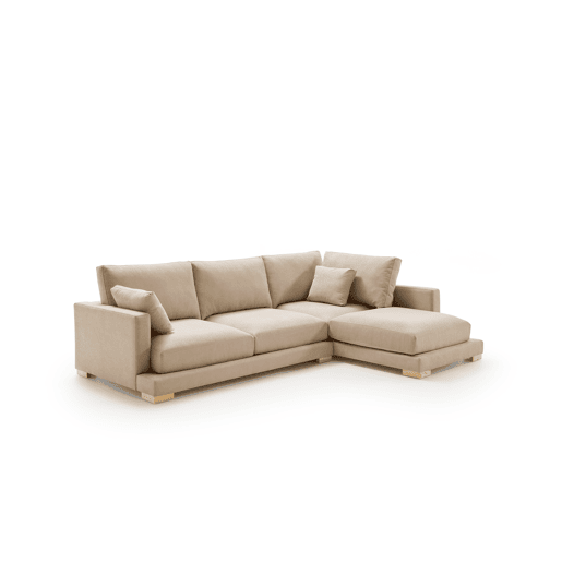Chaise Longue Nordic Grand Class Bege (lado esquerdo)