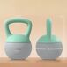 Kettlebell Plástico, Arena Metálica SPORTNOW Kettlebell Plástico, Arena Metálica SPORTNOW Gris
